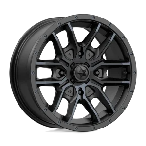 MSA Offroad Wheels – M43 FANG – Black – 15″x7″ 10mm – All weather Wheels – M43-05710